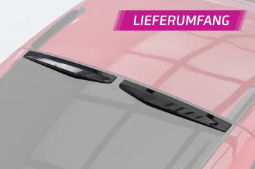 CSR Heckscheibenblende für Nissan 350Z (Z33) Coupe HSB153-S Strukturiert schwarz matt (keine Lackierung erforderlich)