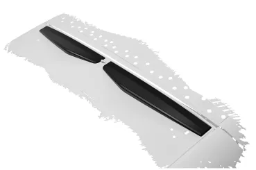 CSR Heckscheibenblende für Nissan 350Z (Z33) Coupe HSB153-C Carbon Look Hochglanz (keine Lackierung erforderlich)