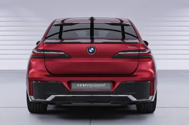 CSR Heckscheibenblende mit ABE für BMW 7er / i7 G70 Limousine HSB121-G Glossy schwarz Hochglanz (keine Lackierung erforderlich)