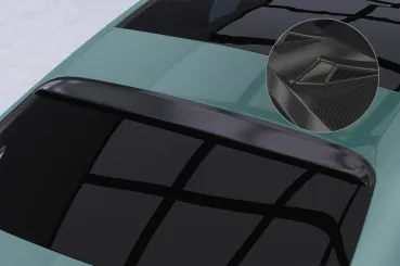 CSR Heckscheibenblend mit ABE für Mercedes Benz E-Klasse W214 Limousine HSB130-C Carbon Look Hochglanz (keine Lackierung erforderlich)