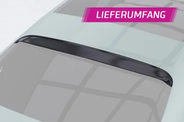 CSR Heckscheibenblend mit ABE für Mercedes Benz E-Klasse W214 Limousine HSB130-C Carbon Look Hochglanz (keine Lackierung erforderlich)