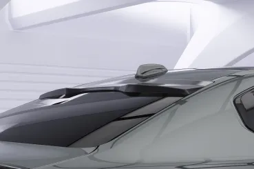 CSR Heckscheibenblende mit ABE für Polestar 2 HSB117-G Glossy schwarz Hochglanz (keine Lackierung erforderlich)