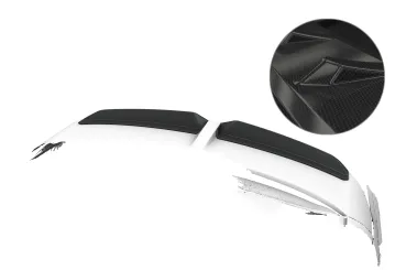 CSR Heckspoiler | Heckflügel für Cadillac Lyriq HF290-C Carbon Look Hochglanz (keine Lackierung erforderlich)