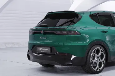 CSR Heckspoiler | Heckflügel mit ABE für Alfa Romeo Tonale HF194-C Carbon Look Hochglanz (keine Lackierung erforderlich)
