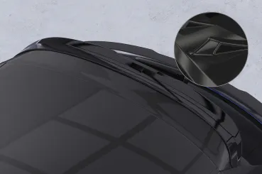 CSR Heckspoiler | Heckflügel mit ABE für Audi A1 8X Sportback HF790-G Glossy schwarz Hochglanz (keine Lackierung erforderlich)