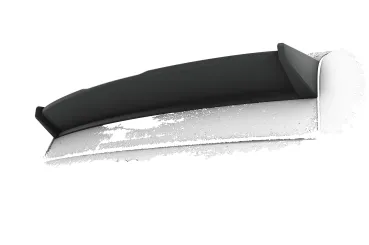 CSR Heckspoiler | Heckflügel mit ABE für Audi A2 (8Z) HF246-S strukturiert schwarz matt (keine Lackierung erforderlich)