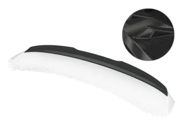 CSR Heckspoiler | Heckflügel mit ABE für Audi A3 8V Limousine HF302-C Carbon Look Hochglanz (keine Lackierung erforderlich)