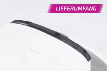 CSR Heckspoiler | Heckflügel mit ABE für Audi A3 (8Y) Sportback HF240-G Glossy schwarz Hochglanz (keine Lackierung erforderlich)