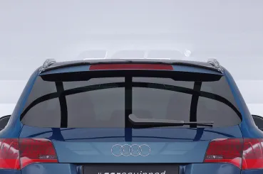 CSR Heckspoiler | Heckflügel mit ABE für Audi A6 C6 Typ 4F Avant HF697-C Carbon Look Hochglanz (keine Lackierung erforderlich)