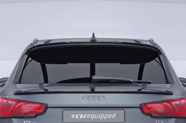CSR Heckspoiler | Heckflügel mit ABE für Audi Q3 (8U) HF094-C Carbon Look Hochglanz (keine Lackierung erforderlich)
