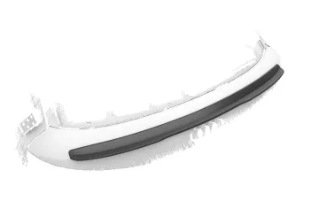 CSR Heckspoiler | Heckflügel mit ABE für Audi Q3 (8U) HF094-G Glossy schwarz Hochglanz (keine Lackierung erforderlich)