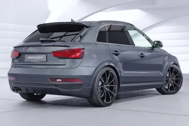 CSR Heckspoiler | Heckflügel mit ABE für Audi Q3 (8U) HF661-L Lackierung erforderlich (unlackiert roh)