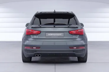 CSR Heckspoiler | Heckflügel mit ABE für Audi Q3 (8U) HF661-C Carbon Look Hochglanz (keine Lackierung erforderlich)