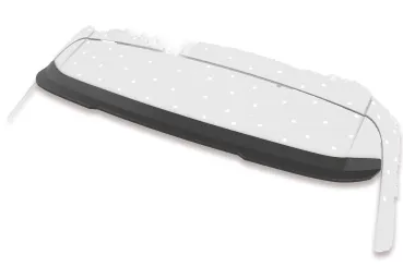 CSR Heckspoiler | Heckflügel mit ABE für Audi Q3 (8U) HF661-L Lackierung erforderlich (unlackiert roh)