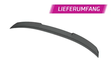 CSR Heckspoiler | Heckflügel mit ABE für Audi Q7 (4M) HF271-S strukturiert schwarz matt (keine Lackierung erforderlich)