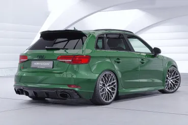 CSR Heckspoiler | Heckflügel mit ABE für Audi RS3 8V Sportback HF109-L Lackierung erforderlich (unlackiert roh)