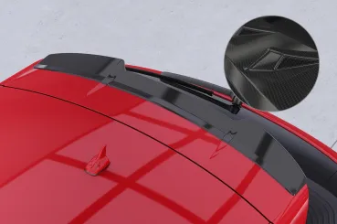 CSR Heckspoiler | Heckflügel mit ABE für Audi RS6 (C7) HF140-C Carbon Look Hochglanz (keine Lackierung erforderlich)
