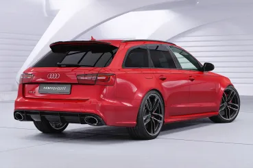 CSR Heckspoiler | Heckflügel mit ABE für Audi RS6 (C7) HF140-S strukturiert schwarz matt (keine Lackierung erforderlich)