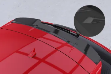 CSR Heckspoiler | Heckflügel mit ABE für Audi RS6 (C7) HF140-S strukturiert schwarz matt (keine Lackierung erforderlich)
