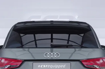 CSR Heckspoiler | Heckflügel mit ABE für Audi S1 (8X) Sportback HF100-L Lackierung erforderlich (unlackiert roh)