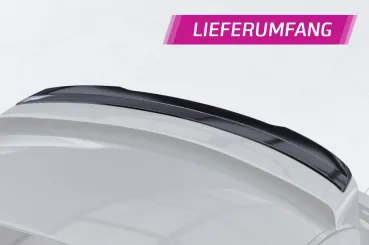 CSR Heckspoiler | Heckflügel mit ABE für Audi S1 (8X) Sportback HF100-L Lackierung erforderlich (unlackiert roh)
