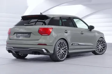 CSR Heckspoiler | Heckflügel mit ABE für Audi SQ2 (GA) HF127-G Glossy schwarz Hochglanz (keine Lackierung erforderlich)