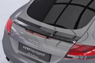 CSR Heckspoiler | Heckflügel mit ABE für Audi TT / TTS 8J HF221-G Glossy schwarz Hochglanz (keine Lackierung erforderlich)