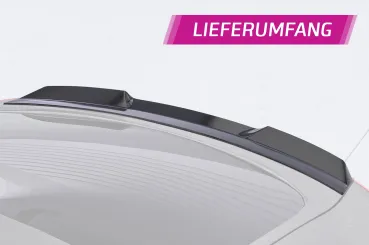 CSR Heckspoiler | Heckflügel mit ABE für Audi TT / TTS 8J HF221-C Carbon Look Hochglanz (keine Lackierung erforderlich)