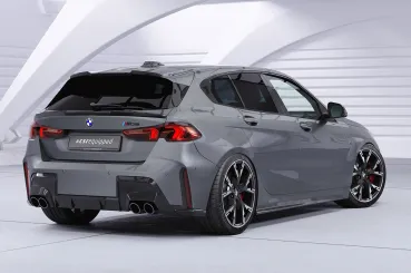 CSR Heckspoiler | Heckflügel mit ABE für BMW 1er F70 M Pro / M135 HF280-S strukturiert schwarz matt (keine Lackierung erforderlich)
