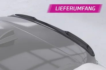 CSR Heckspoiler | Heckflügel mit ABE für BMW 3er E91 Touring HF113-S strukturiert schwarz matt (keine Lackierung erforderlich)