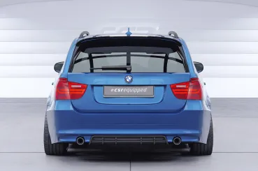 CSR Heckspoiler | Heckflügel mit ABE für BMW 3er E91 Touring HF216-L Lackierung erforderlich (unlackiert roh)
