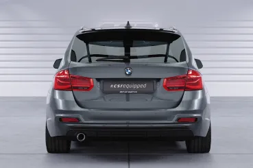 CSR Heckspoiler | Heckflügel mit ABE für BMW 3er F31 Touring HF751-G Glossy schwarz Hochglanz (keine Lackierung erforderlich)