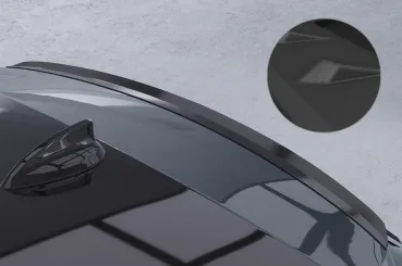 CSR Heckspoiler | Heckflügel mit ABE für BMW 3er F31 Touring HF751-S strukturiert schwarz matt (keine Lackierung erforderlich)