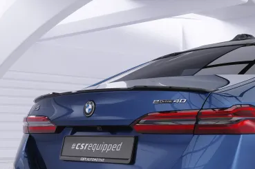 CSR Heckspoiler | Heckflügel mit ABE für BMW 5er / i5 G60 HF149-L Lackierung erforderlich (unlackiert roh)
