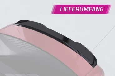CSR Heckspoiler | Heckflügel mit ABE für BMW 5er / i5 G60 HF155-C Carbon Look Hochglanz (keine Lackierung erforderlich)