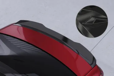 CSR Heckspoiler | Heckflügel mit ABE für BMW 5er / i5 G60 HF155-G Glossy schwarz Hochglanz (keine Lackierung erforderlich)