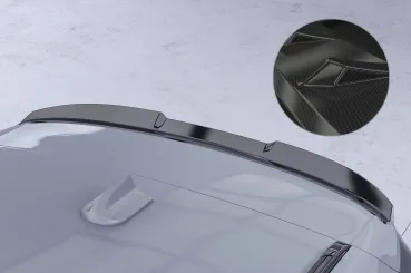 CSR Heckspoiler | Heckflügel mit ABE für BMW X1 F48 HF260-C Carbon Look Hochglanz (keine Lackierung erforderlich)