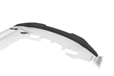 CSR Heckspoiler | Heckflügel mit ABE für BMW XM G09 HF247-C Carbon Look Hochglanz (keine Lackierung erforderlich)