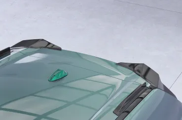 CSR Heckspoiler | Heckflügel mit ABE für BMW XM G09 HF256-C Carbon Look Hochglanz (keine Lackierung erforderlich)