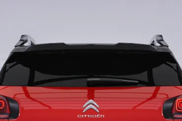CSR Heckspoiler | Heckflügel mit ABE für Citroen C3 Aircross 2 HF148-C Carbon Look Hochglanz (keine Lackierung erforderlich)