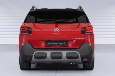 CSR Heckspoiler | Heckflügel mit ABE für Citroen C3 Aircross 2 HF148-S strukturiert schwarz matt (keine Lackierung erforderlich)