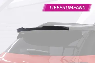 CSR Heckspoiler | Heckflügel mit ABE für Citroen C3 Aircross 2 HF148-S strukturiert schwarz matt (keine Lackierung erforderlich)