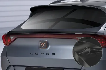 CSR Heckspoiler | Heckflügel mit ABE für Cupra Formentor HF866-G Glossy schwarz Hochglanz (keine Lackierung erforderlich)
