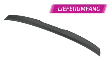 CSR Heckspoiler | Heckflügel mit ABE für Dacia Sandero Stepway / Sandero 3 (DJF) HF291-L Lackierung erforderlich (unlackiert roh)