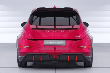 CSR Heckspoiler | Heckflügel mit ABE für GWM Ora Funky Cat / Haomao GT HF135-L Lackierung erforderlich (unlackiert roh)