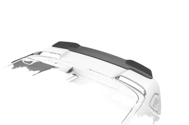 CSR Heckspoiler | Heckflügel mit ABE für GWM Ora Funky Cat / Haomao GT HF135-G Glossy schwarz Hochglanz (keine Lackierung erforderlich)