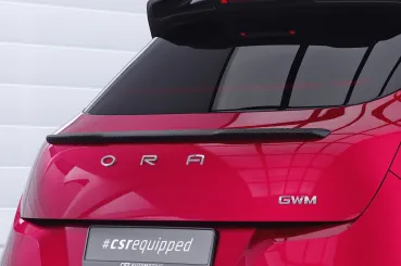 CSR Heckspoiler | Heckflügel mit ABE für GWM Ora Funky Cat / Haomao HF136-S strukturiert schwarz matt (keine Lackierung erforderlich)