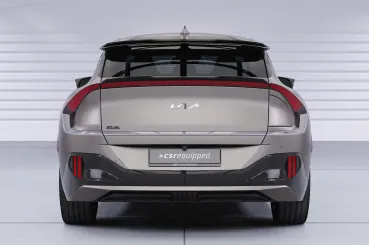 CSR Heckspoiler | Heckflügel mit ABE für Kia EV6 HF088-C Carbon Look Hochglanz (keine Lackierung erforderlich)