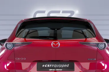 CSR Heckspoiler | Heckflügel mit ABE für Mazda CX-30 HF021-L Lackierung erforderlich (unlackiert roh)