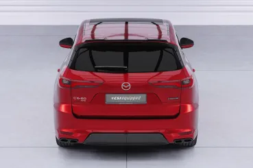 CSR Heckspoiler | Heckflügel mit ABE für Mazda CX-60 HF144-C Carbon Look Hochglanz (keine Lackierung erforderlich)